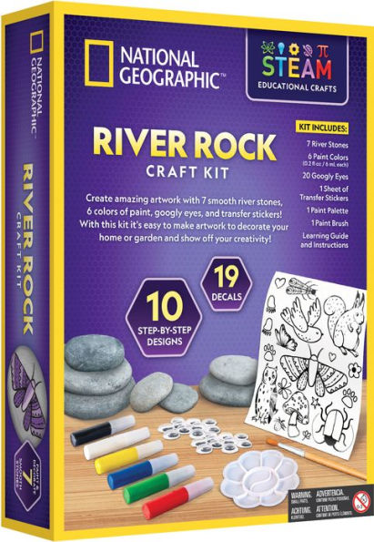 National Geographic Rock Painting Activity Kit