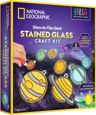 Title: National Geographic Stained Glass Solar System Craft Kit