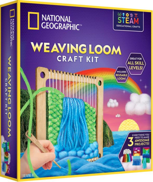 National Geographic Weaving Loom Craft Kit