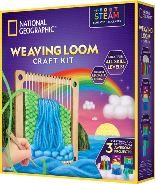 Kids Crafts Soar Like Amelia Weaving Loom Craft Kit