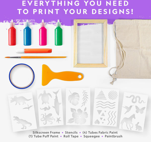 National Geographic Screen Printing Craft Kit