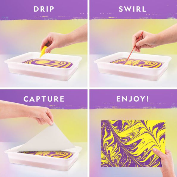 National Geogaphic Paint Marbling Craft Kit