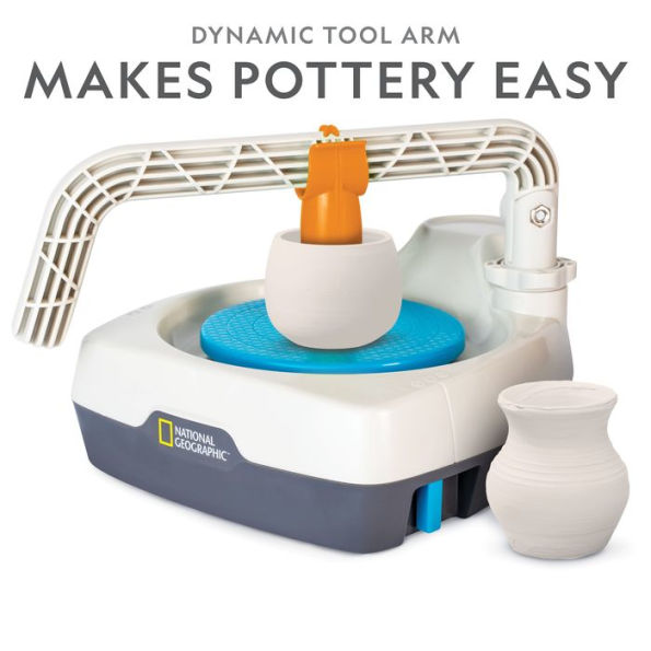 NATIONAL GEOGRAPHIC Pottery Wheel for Kids! 