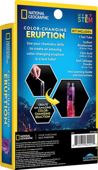 National Geographic Impulse Color-Changing Eruption