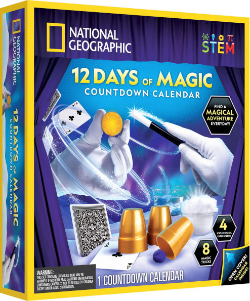 National Geographic 12 Days of Magic Countdown Calendar