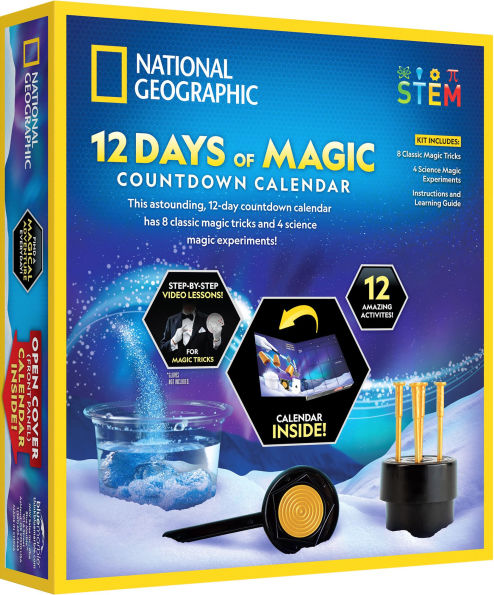 National Geographic 12 Days of Magic Countdown Calendar