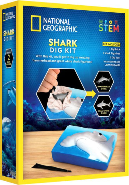 National Geographic Shark Dig kit