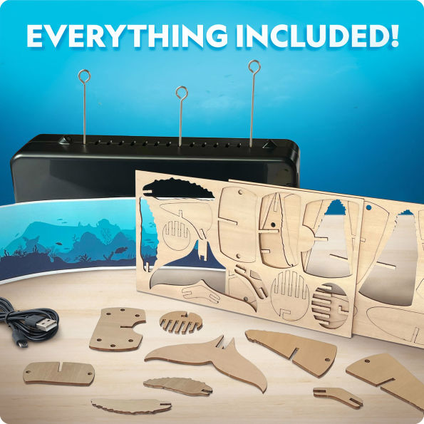 National Geographic Motorized Animal Puzzle - Whale