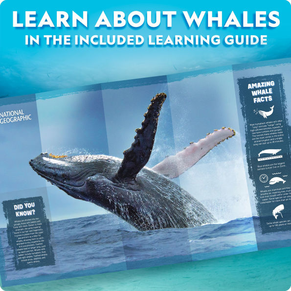 National Geographic Motorized Animal Puzzle - Whale
