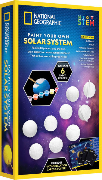National Geographic Paint Your Own Solar System