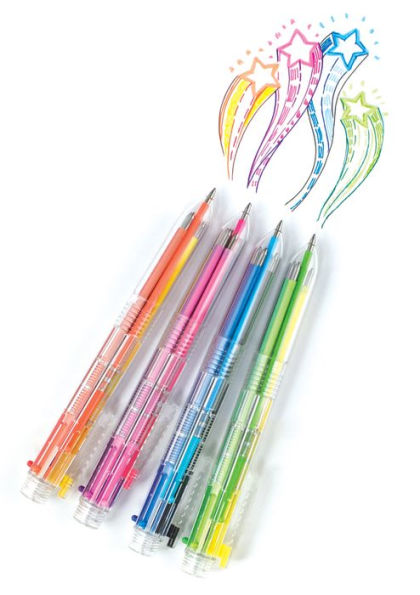 Ooly Pen - 6 Pcs - Fine Line Colored Gel Pens » ASAP Shipping