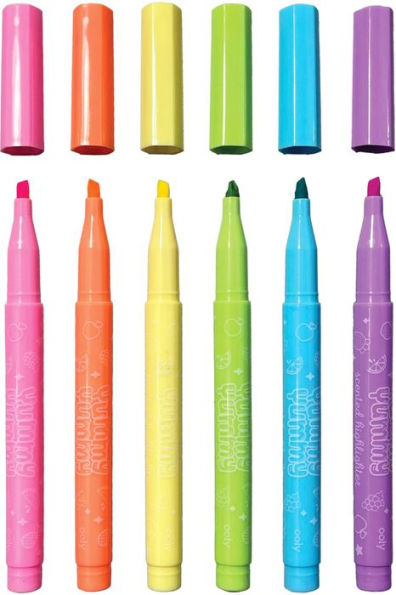 Yummy Yummy Scented Highlighters - Set of 6