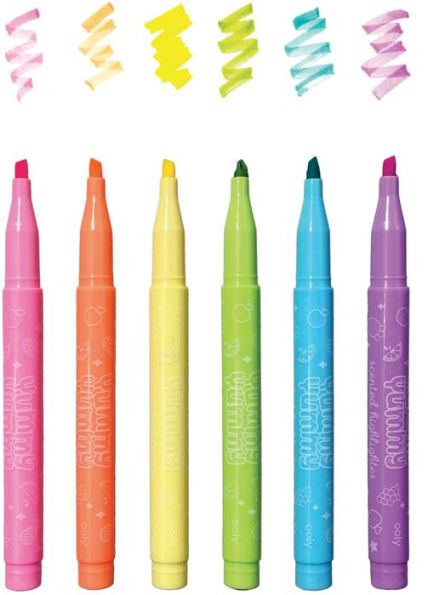 Yummy Yummy Scented Highlighters - Set of 6