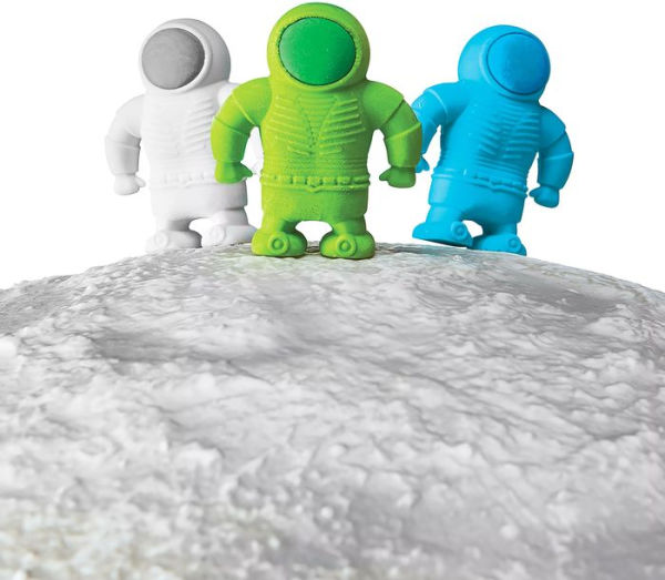 Astronaut Erasers - Set of 3