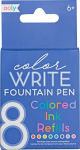 Alternative view 1 of Color Write Fountain Pens Ink Refills - Set of 8