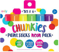 Title: Chunkies Paint Sticks Neon (Set of 6)