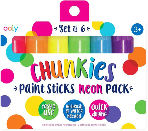 Chunkies Paint Sticks Neon (Set of 6)