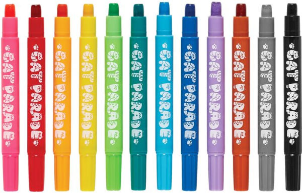 Cat Parade Gel Crayons - Set of 12