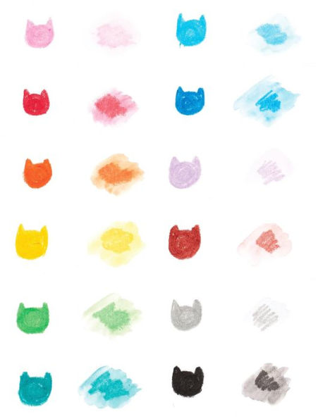 Cat Parade Gel Crayons - Set of 12