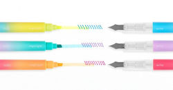 Alternative view 3 of Writer's Duo Double-Ended Fountain Pens + Highlighters (Set of 3)