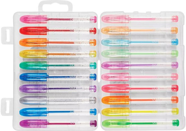 Mini Doodlers Fruity Scented Gel Pens - Set of 20