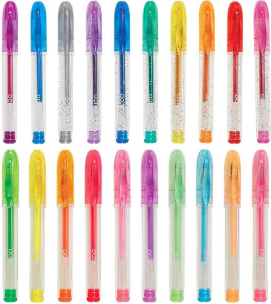 Mini Doodlers Fruity Scented Gel Pens - Set of 20