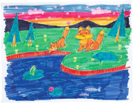 Alternative view 3 of Stamp-A-Doodle Double-Ended Markers (Set of 12 w/ 9 Colors)