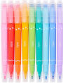 Alternative view 2 of Confetti Stamp Double-Ended Markers - Set of 9