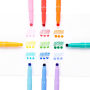 Alternative view 4 of Confetti Stamp Double-Ended Markers - Set of 9