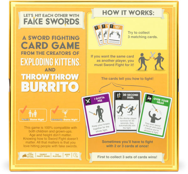 Let's Hit Each Other With Fake Swords - Exploding Kittens