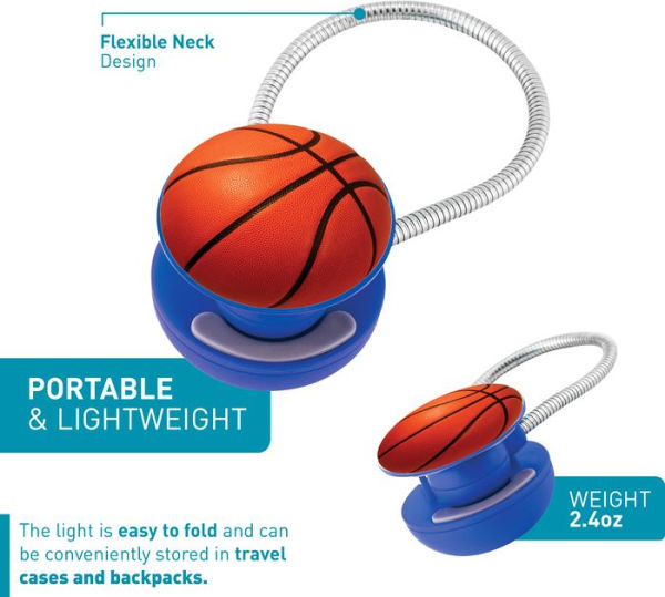 Disc Booklight- Basketball Pattern