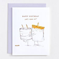 Title: Let's Cake Out Birthday Card