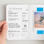 Alternative view 2 of Bucket List Passport Journal