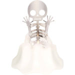 Alternative view 2 of Ghost Skeleton Candle