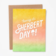 Title: Sherbert Day Birthday Card