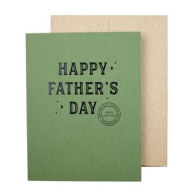 Title: 100 Percent Certified Father's Day Card