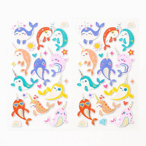 Narwhal Colorful Stickers