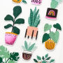 House Plant Stickers