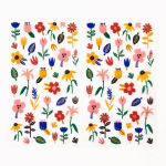 Alternative view 3 of Paper Cut Flower Stickers