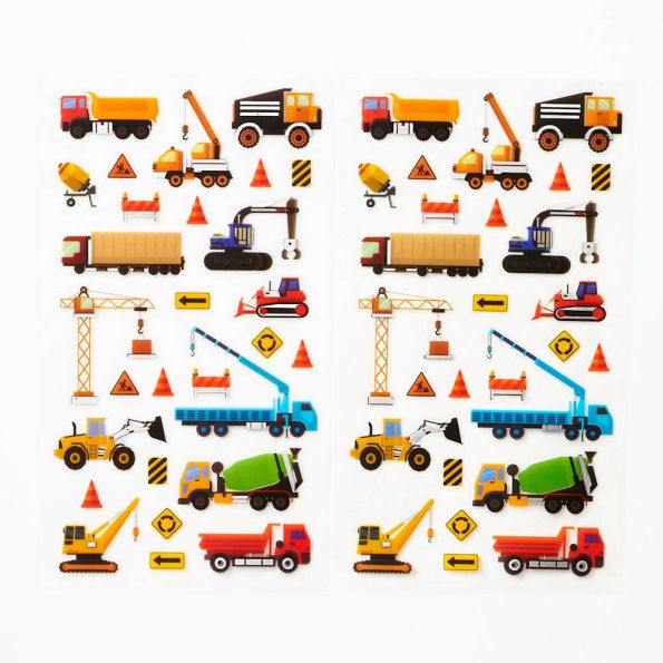 Construction Truck Stickers