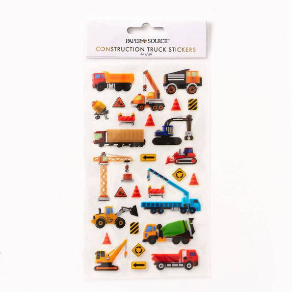 Construction Truck Stickers