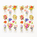 Alternative view 2 of Wildflower Jar Stickers