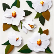 Title: Magnolia Dimensional Stickers