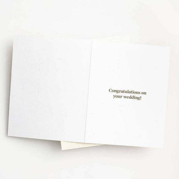 Oh Happy Day Wedding Card