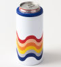 Rainbow Stainless Steel Can Cooler