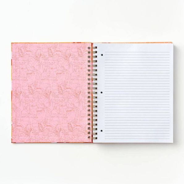 Cat Spiral Notebook