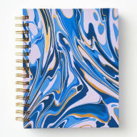 Title: Blue Marble Spiral Notebook