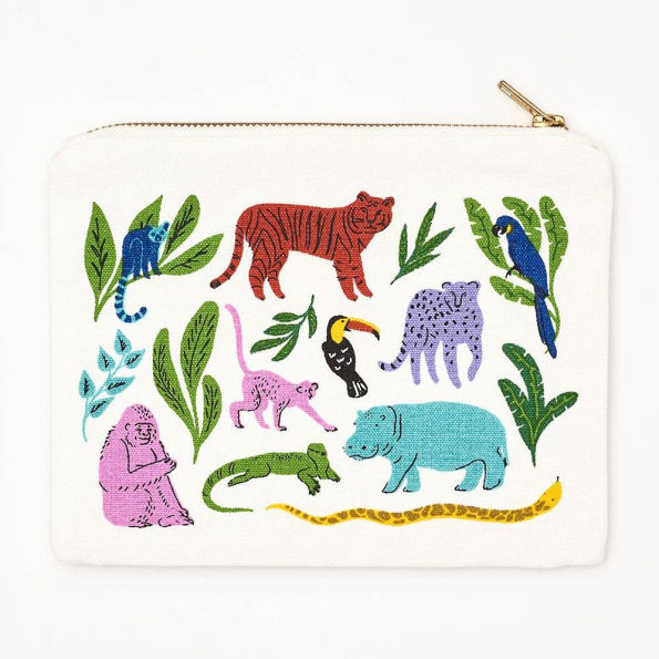 Jungle Animals Pouch