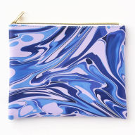 Title: Blue Marble Pouch