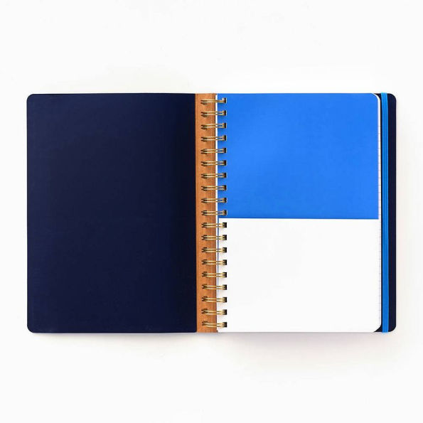 Color Block Spiral Notebook